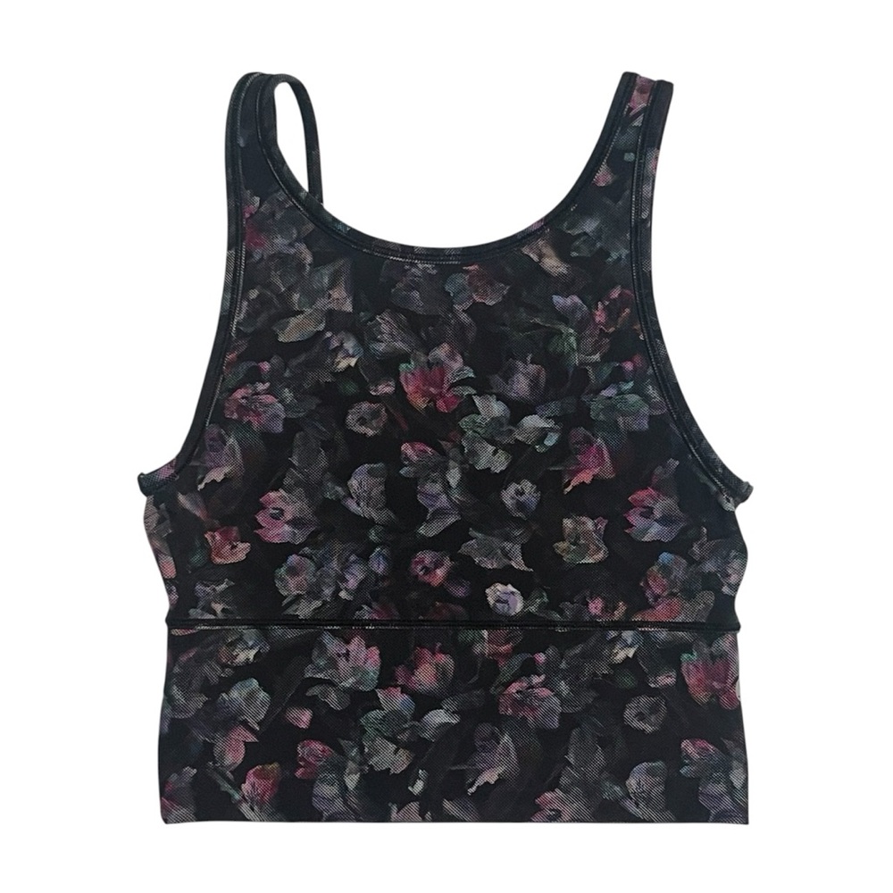 Lululemon Athletics Power Pivot Everlux Tank in Floral Print Size 4